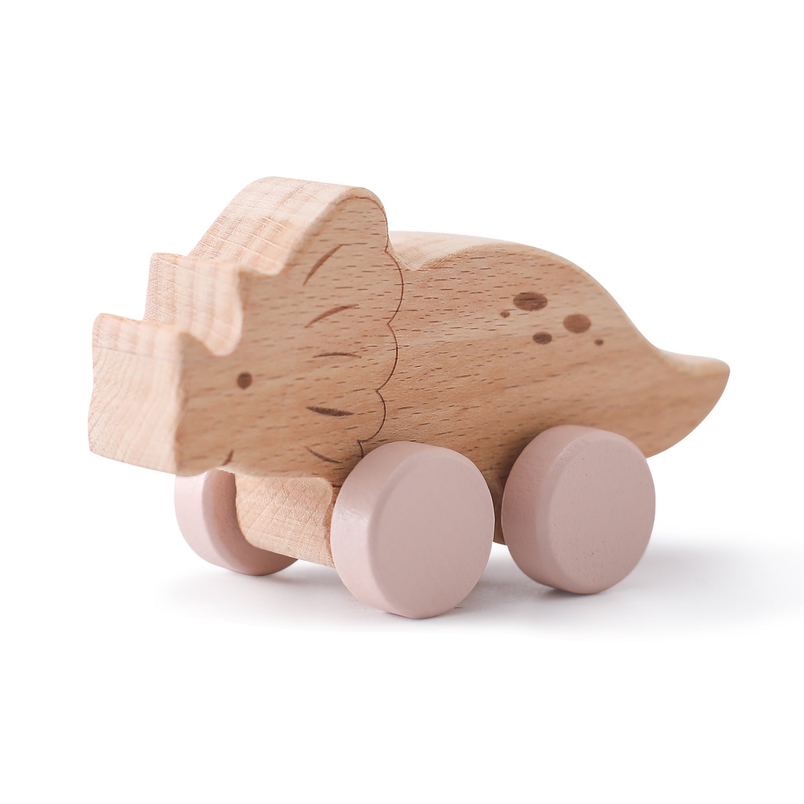 Baby-Frühförderung: Lernspielzeug aus Holz – Wagen
