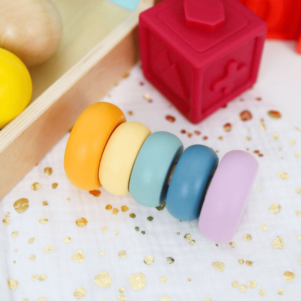 Montessori-Spielzeugbox für 7-12 Monate