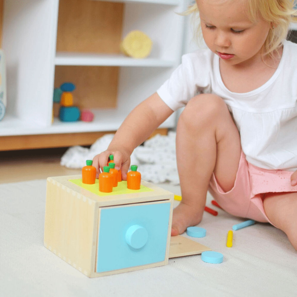 Montessori-Spielzeugbox für 13-18 Monate