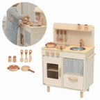 Spielzeugküche aus Holz mit Zubehör Creamy Chef