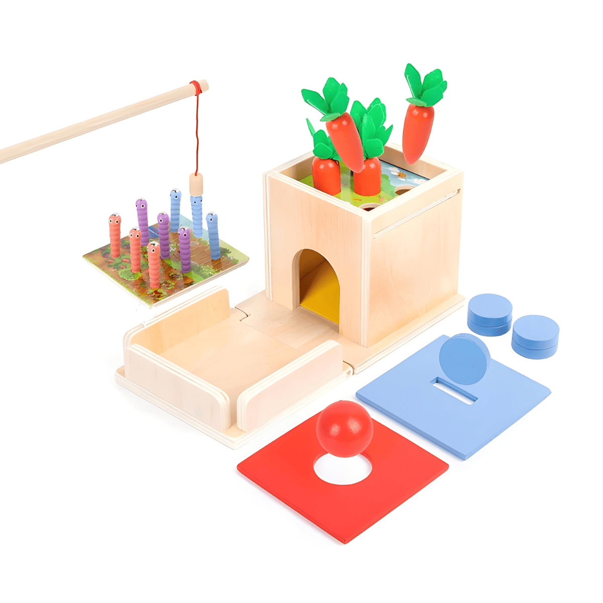 PlayBox Montessori 4 Spiele in 1