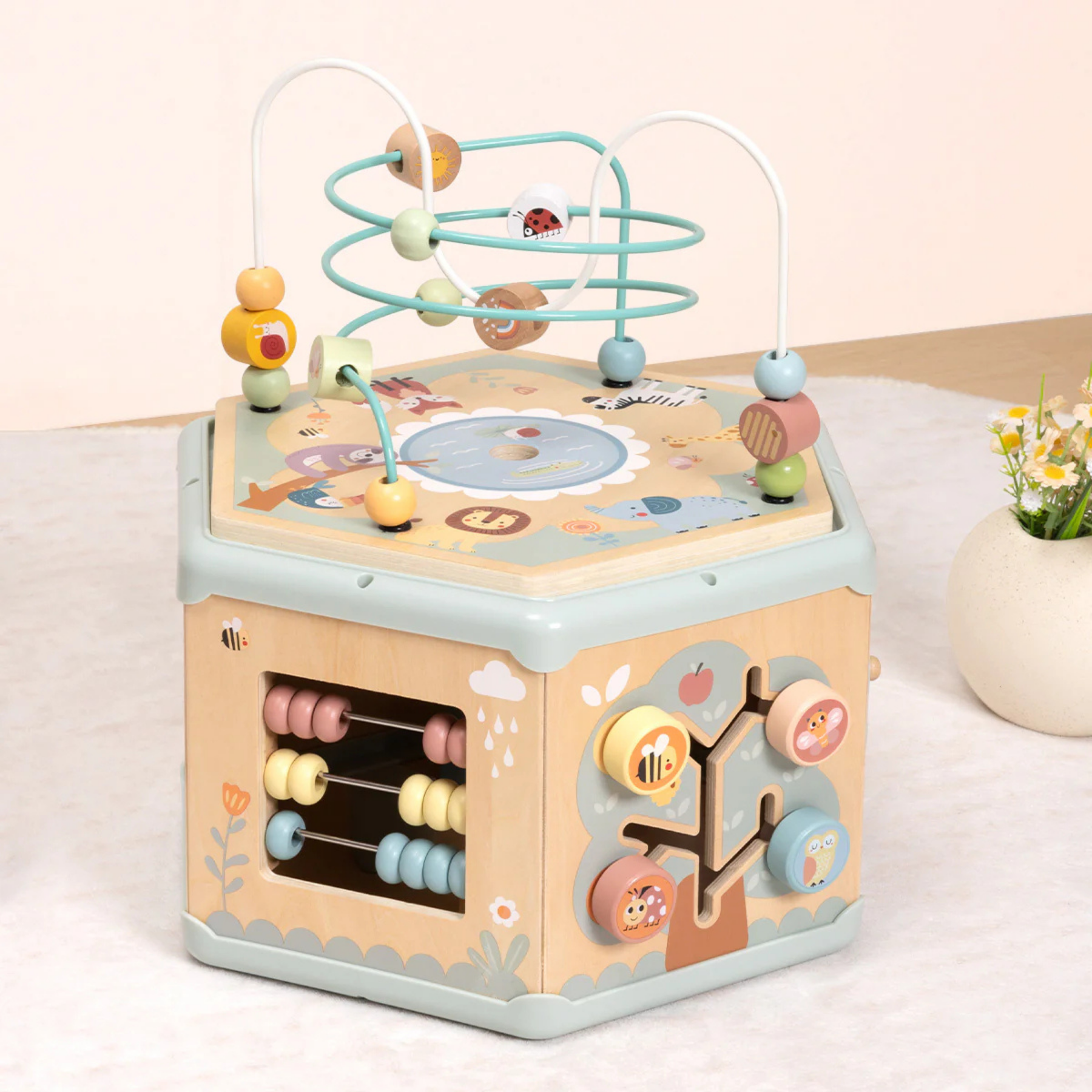 7-in-1-Multifunktionswürfel Pastello
