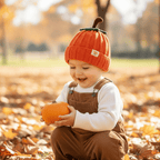Herbstkürbishut 0-6 Jahre