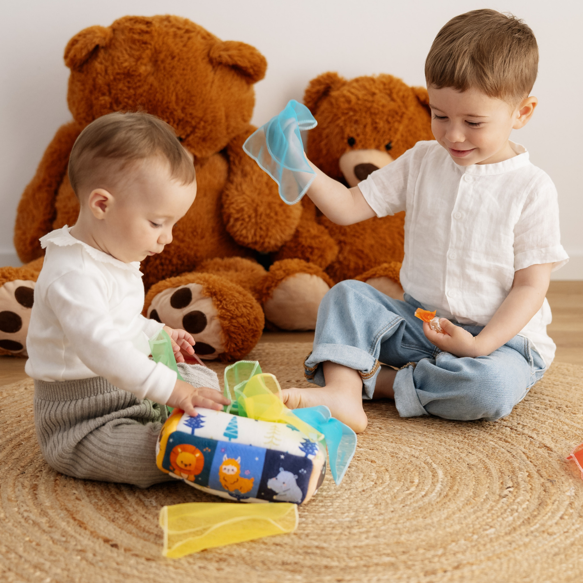 Magische Tücher von Montessori