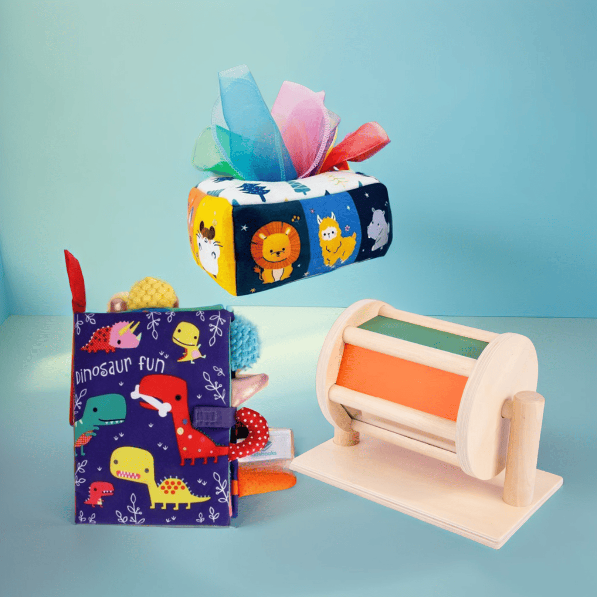 Erstes sensorisches Spielepaket Blau