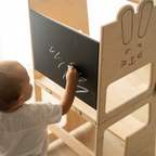 Torre Montessori 3 in 1 Tisch und Stuhl