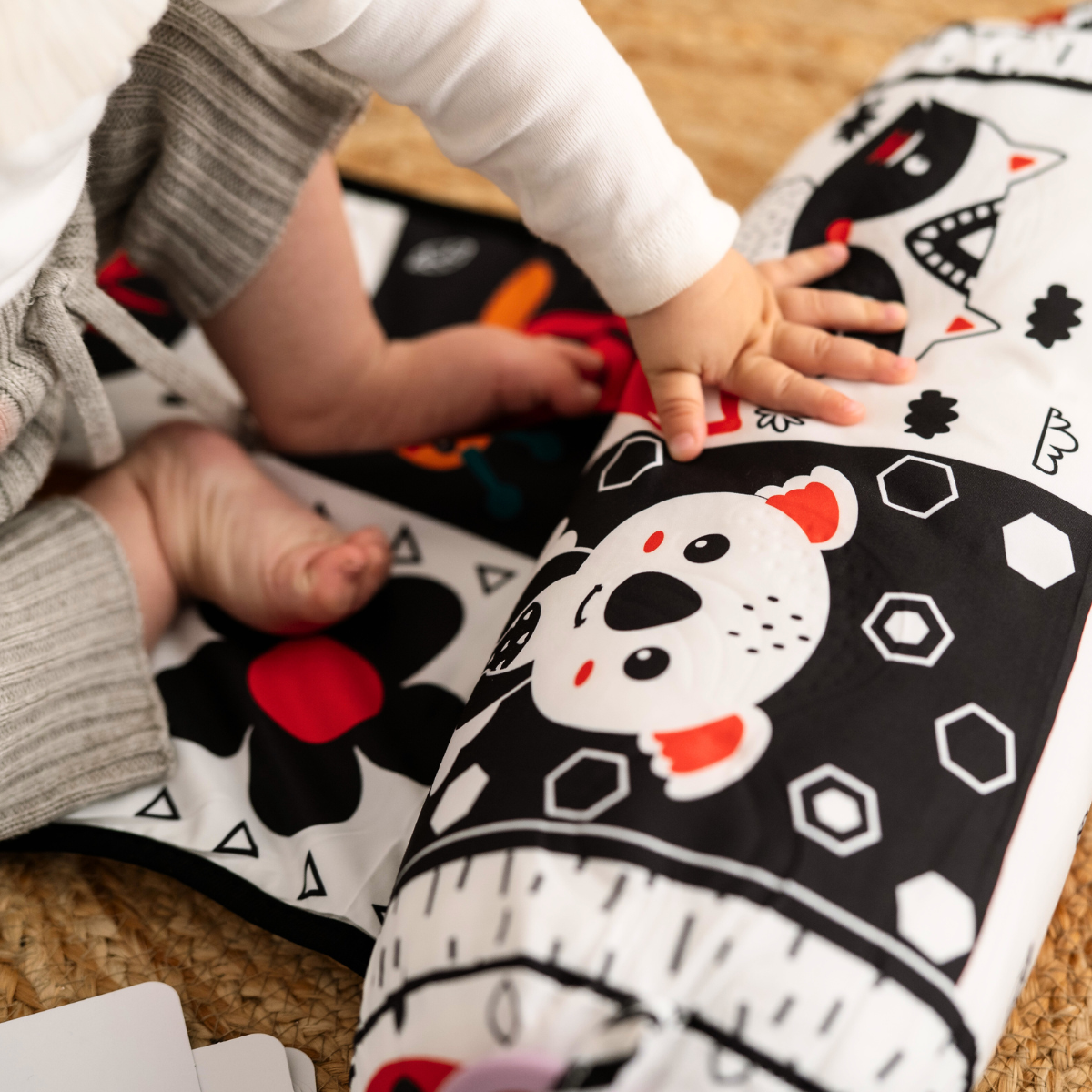 Spielzeug Sensorisches Kissen Tummy Time Montessori