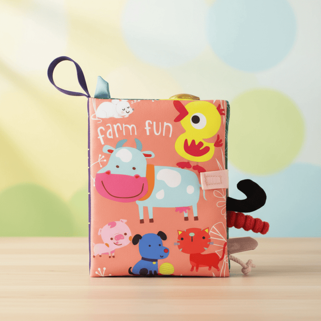 Softbuch Sensorisches Tierbuch