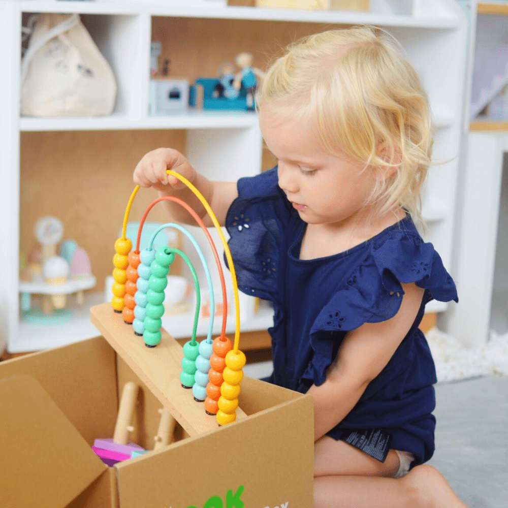 Montessori-Spielzeugbox für 25-36 Monate