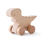 Baby-Frühförderung: Lernspielzeug aus Holz – Wagen