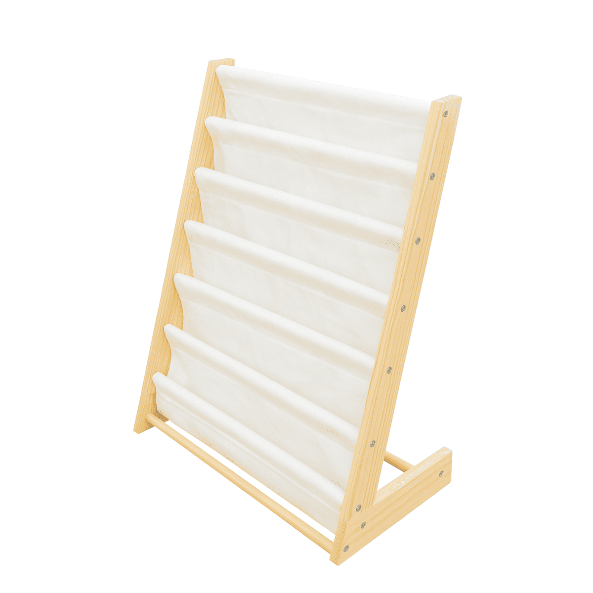 Vertikales Montessori-Bücherregal