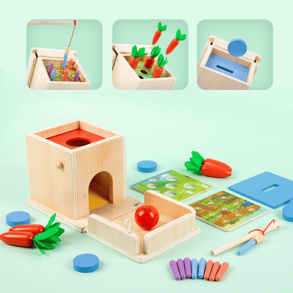 PlayBox Montessori 4 Spiele in 1
