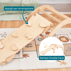 Montessori-Schaukelbogen mit Kissen