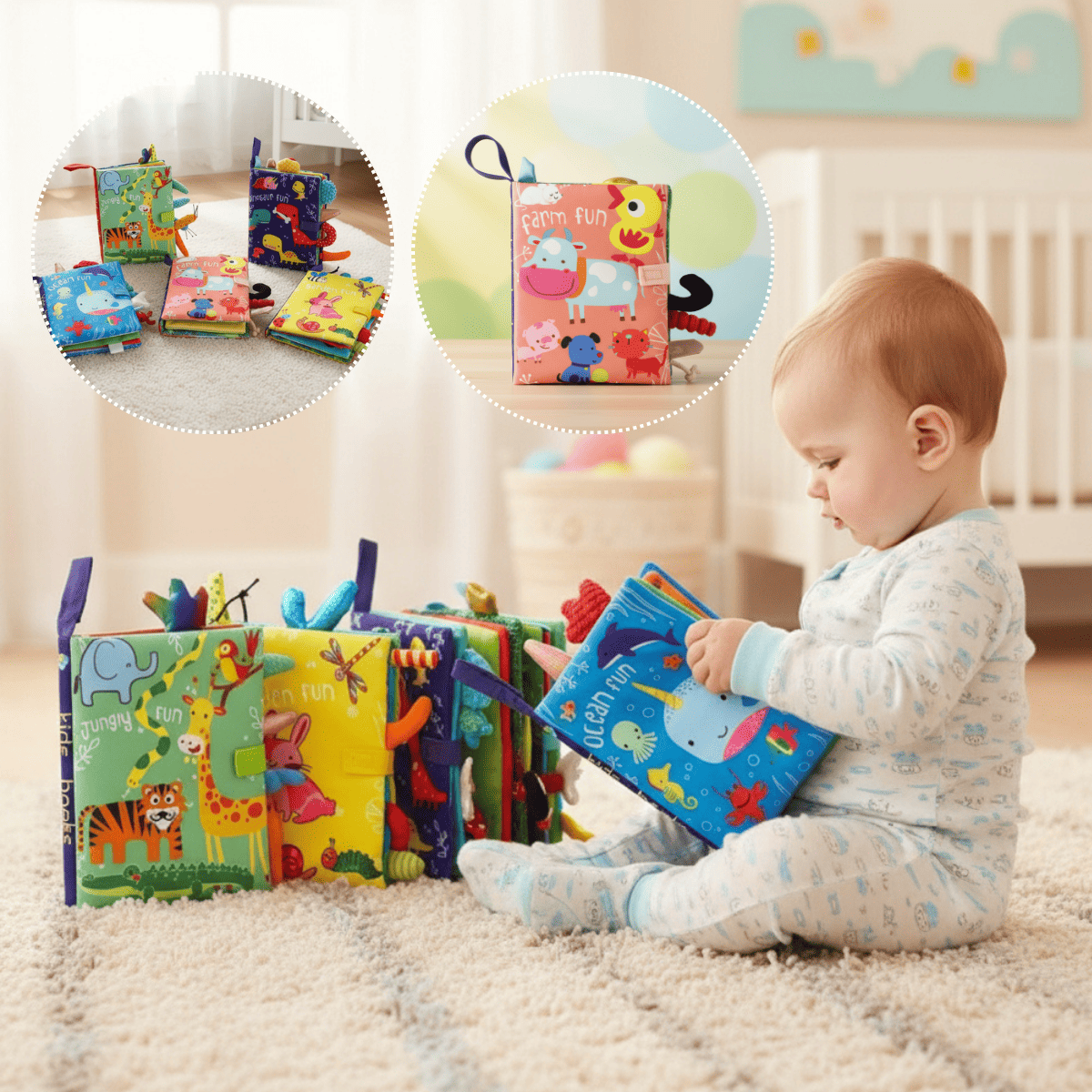 Softbuch Sensorisches Tierbuch