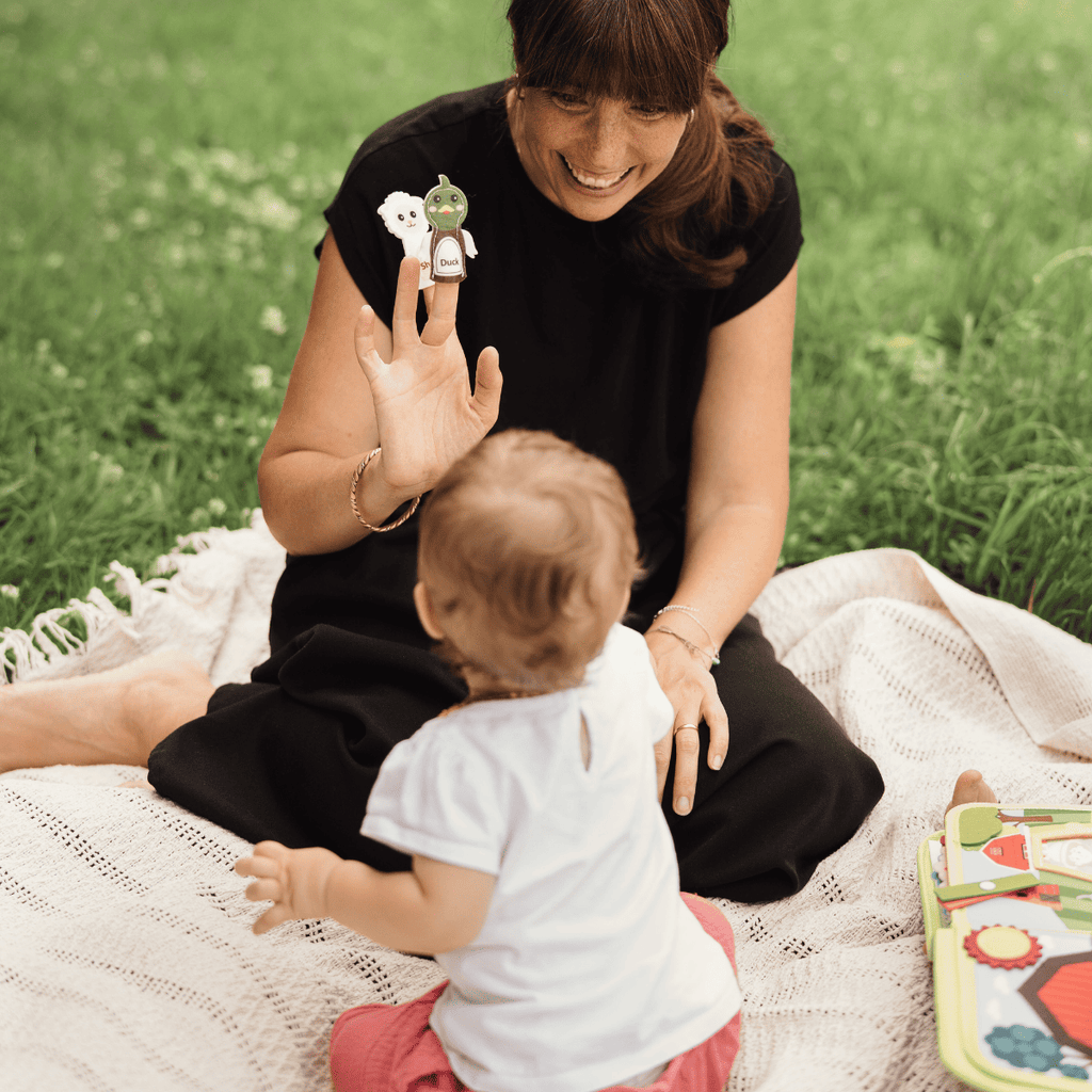 Interaktives Montessori-Bauernhofbuch
