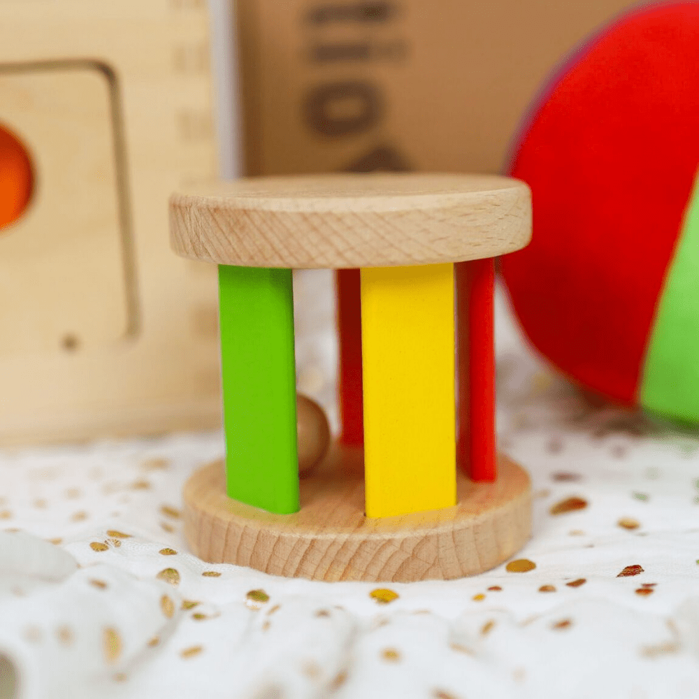 Montessori-Spielzeugbox 0-6 Monate