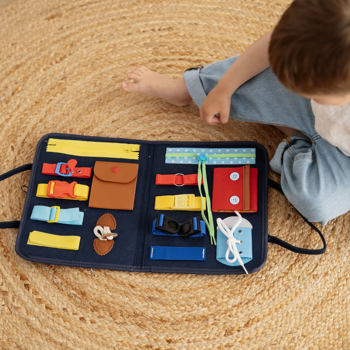 BusyBag Notizbuch zum Schnüren