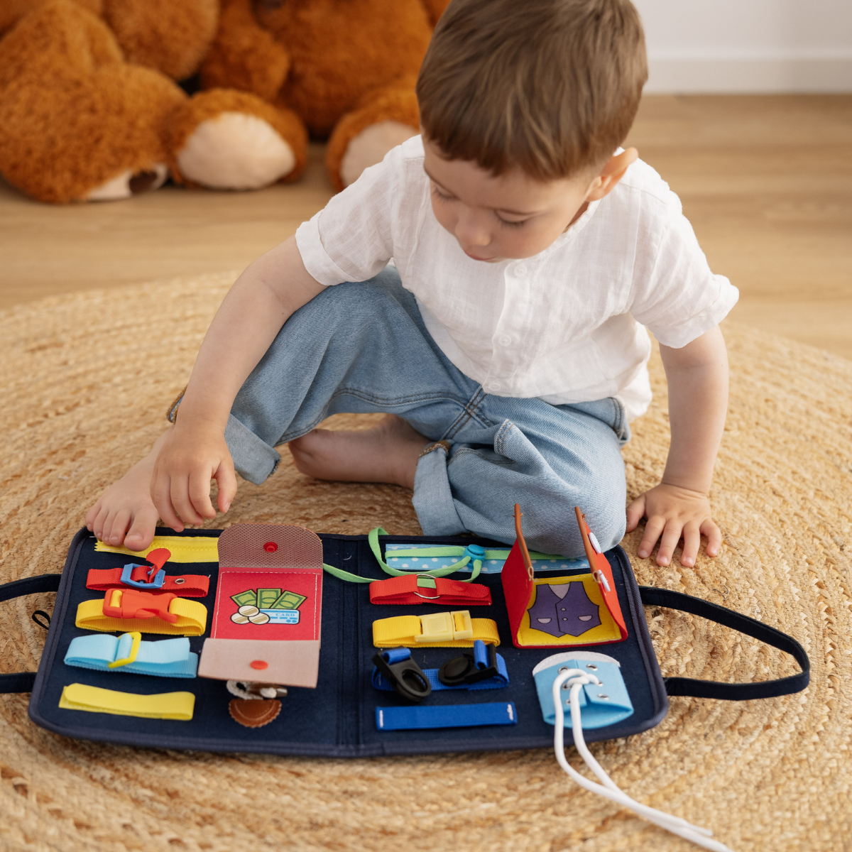 BusyBag Notizbuch zum Schnüren