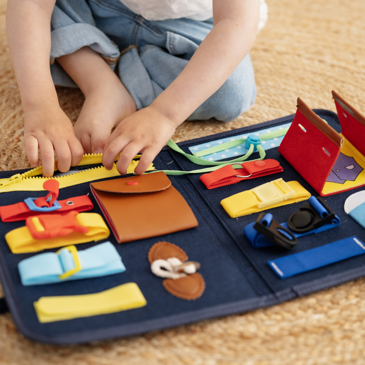 BusyBag Notizbuch zum Schnüren