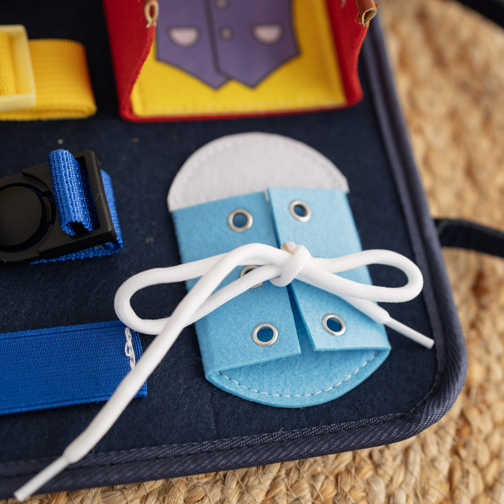 BusyBag Notizbuch zum Schnüren