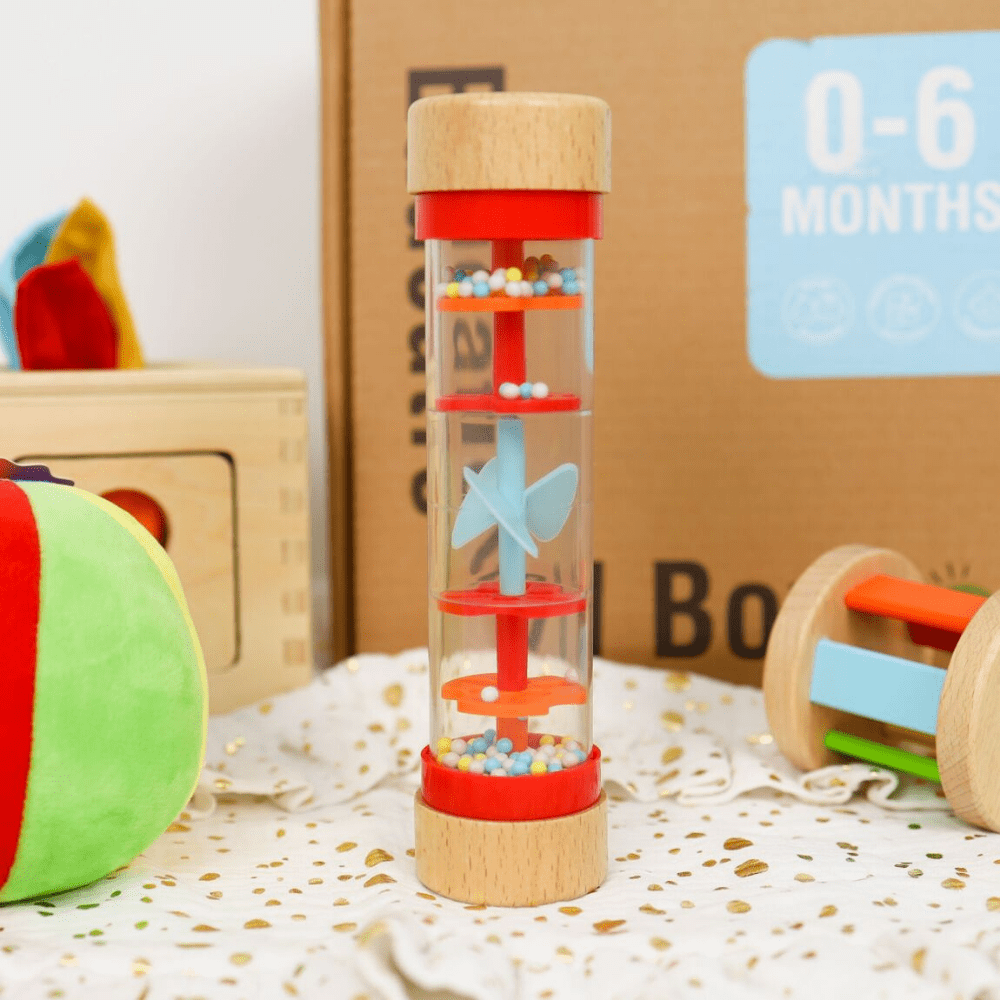 Montessori-Spielzeugbox 0-6 Monate