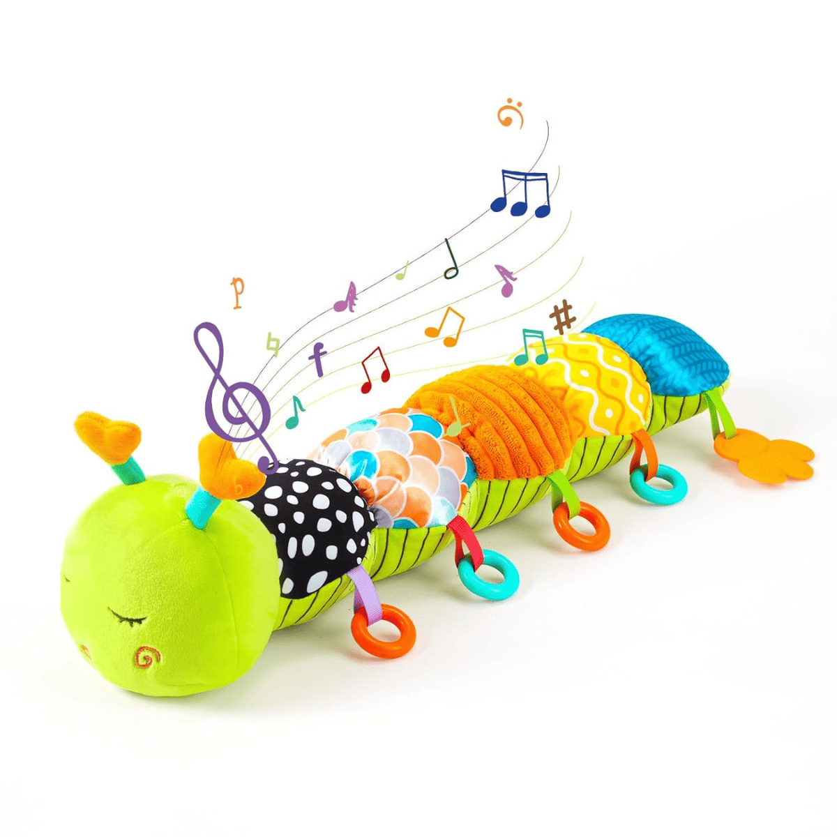 Sensorisches Tausendfüßler-Plüschtier mit Musik