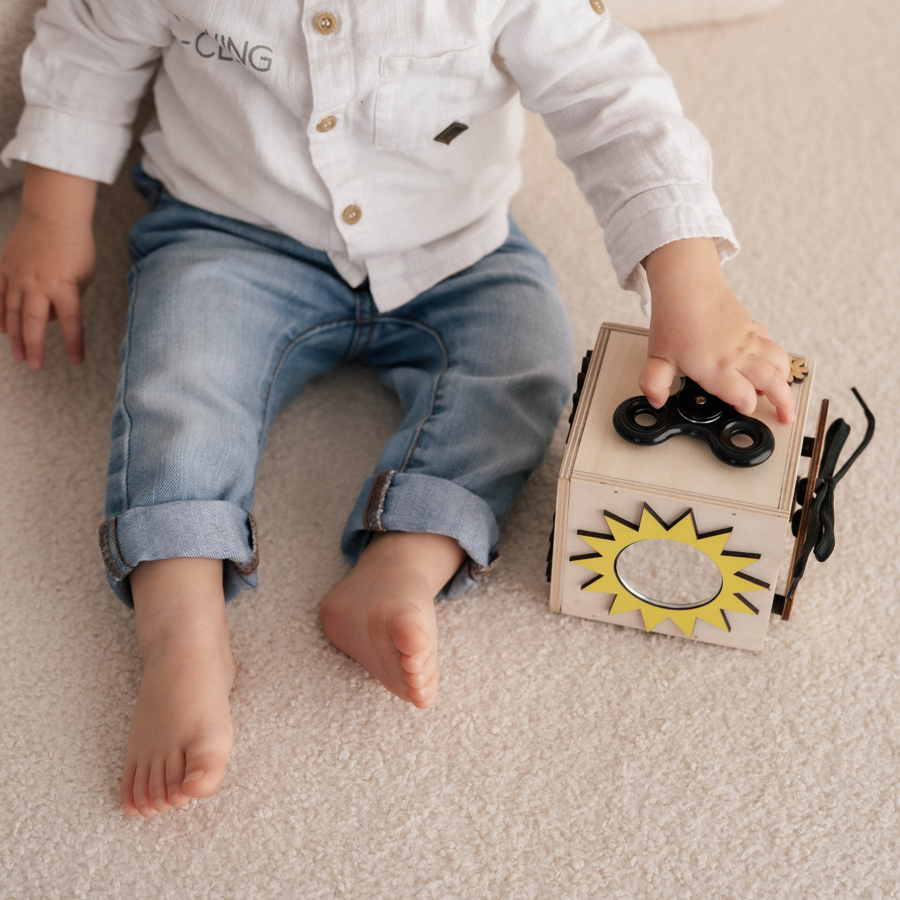 Montessori-Interaktiver Multiaktivitätswürfel