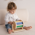 Montessori-Spinning Drum Regenbogen mit Spiegel