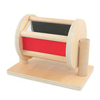 Drehbare Montessori Regenbogen Trommel mit Spiegel