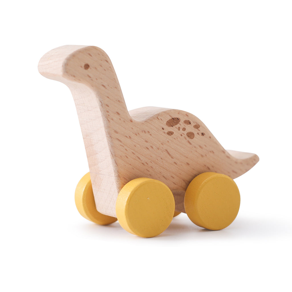 Baby-Frühförderung: Lernspielzeug aus Holz – Wagen