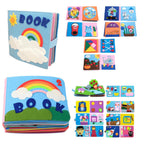 Softbuch aus Regenbogenfilz