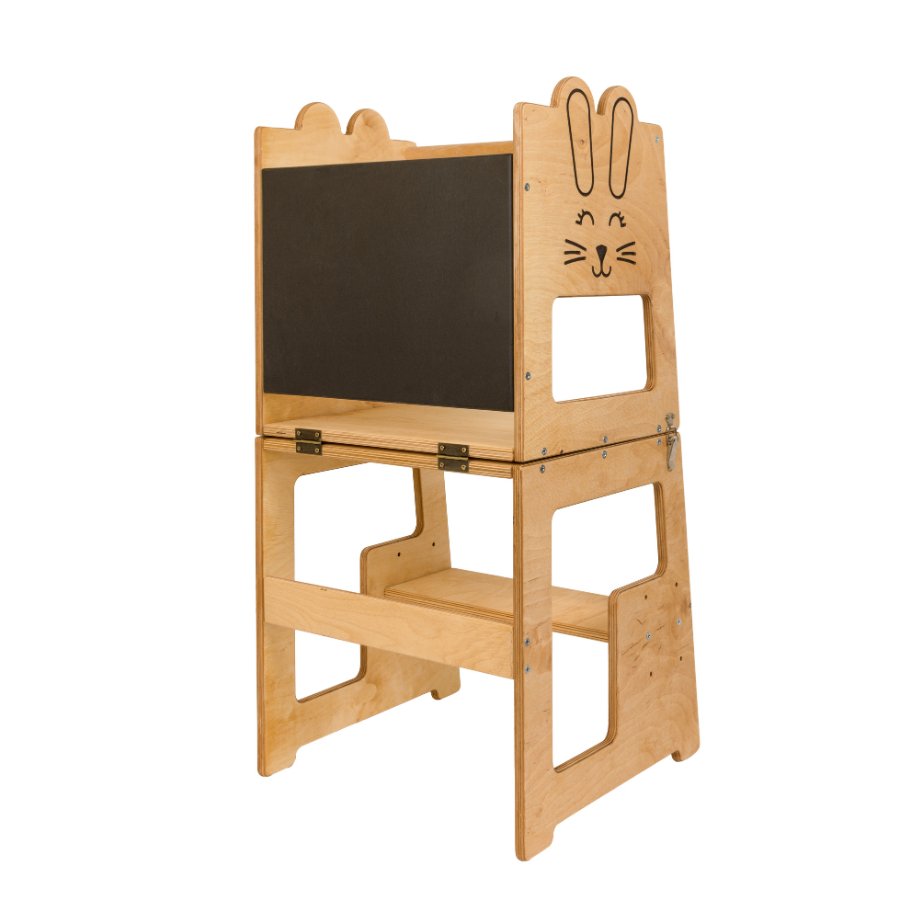 Torre Montessori 3 in 1 Tisch und Stuhl